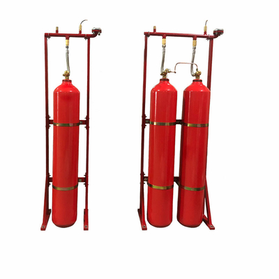 High Durability Pipe Network CO2 Fire Suppression System With 5.7MPa Plywood Outer Box