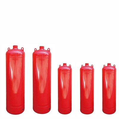 High Durability Red FM200 Cylinder for FM200 Fire Suppression Solution Provider