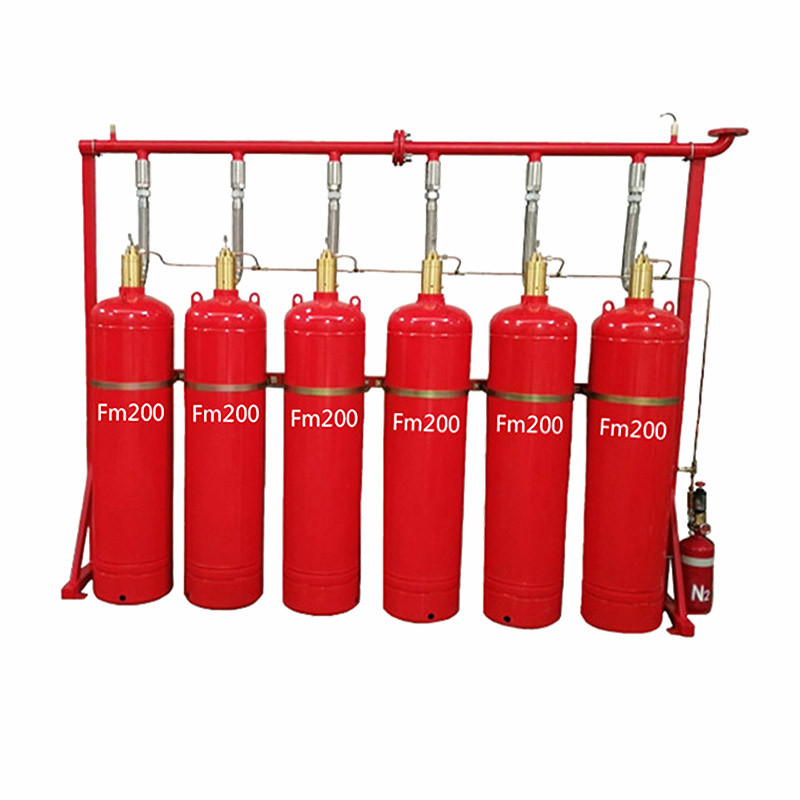 Commercial Grade FM200 Pipe Network System with Efficient Extinguishing