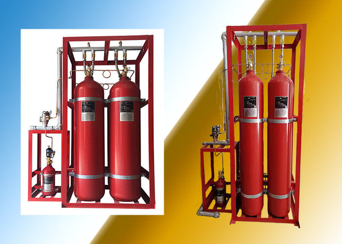 IG55 Inert Gas Fire Suppression System Of Computers Import Argonite Fire System Clean Eco - Friendly Fire Protection