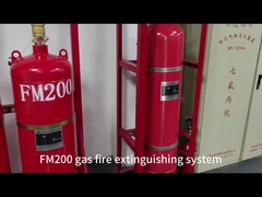Gaz Temelli Toplam Su Fırtınası Temizleyici Yangın Durdurma Sistemi FM200/NOVEC1230/İç Gaz