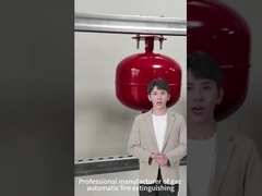 10-1000Kg Kapasite Gazlı Yangın Sistemi FM200 Yangın Sünnetimi