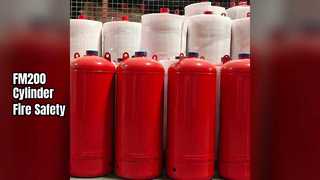Çelik FM200 Silindir Yangın Söndürme Sistemi