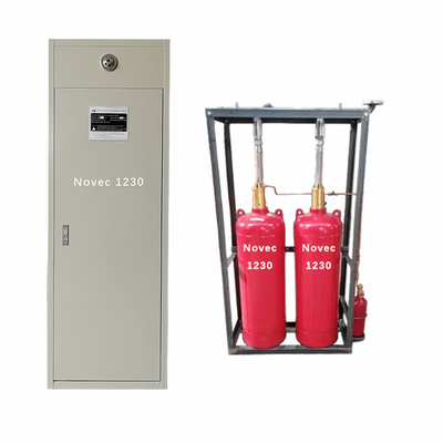 red NOVEC 1230 Fire Suppression System Superior Fire Protection For Your Business