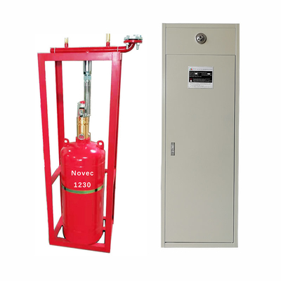 Steel Cylinder NOVEC1230 Fire Suppression System With Charging Rate Kg/L ≤0.95