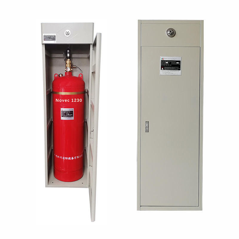 red NOVEC 1230 Fire Suppression System Superior Fire Protection For Your Business
